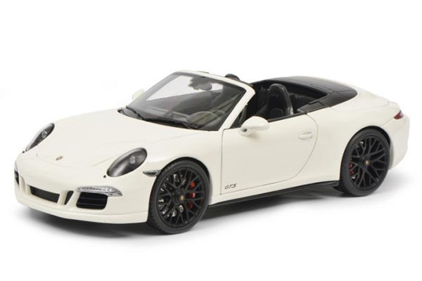 Porsche 911 Carrera GTS Diecast Car Model 1:18 Scale White