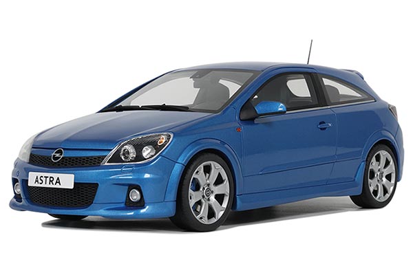 2006 Opel Astra H OPC Resin Car Model 1:18 Scale Blue