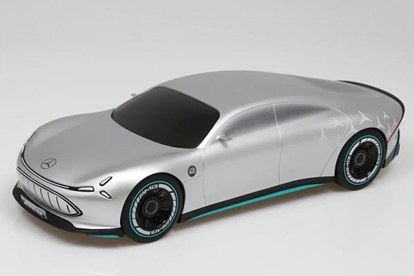 Mercedes-AMG Vision Diecast Car Model 1:18 Scale Silver