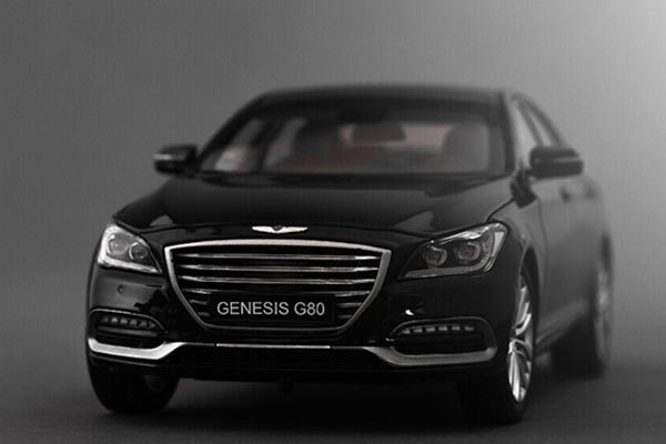 2020 Hyundai Genesis G80 Sedan Diecast Model 1:18 Scale Black