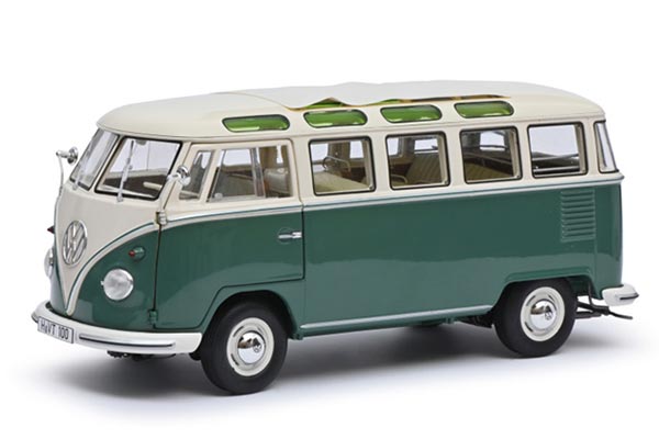 Volkswagen T1b Samba Bus Diecast Model 1:18 Scale