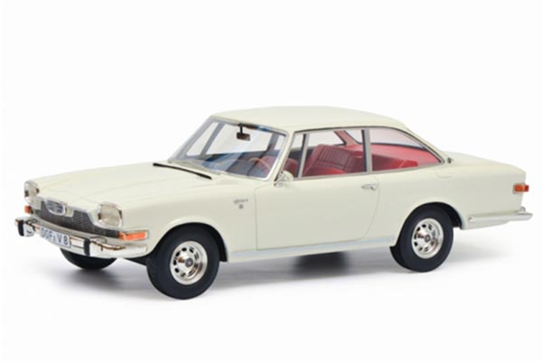 1966 Glas 2600 V8 Glaserati Resin Model 1:18 Scale White