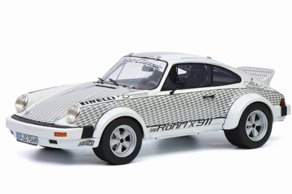 Porsche 911 Rohrl Resin Model 1:18 Scale White